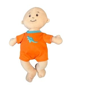 Orange Dinosaur Plush Toy